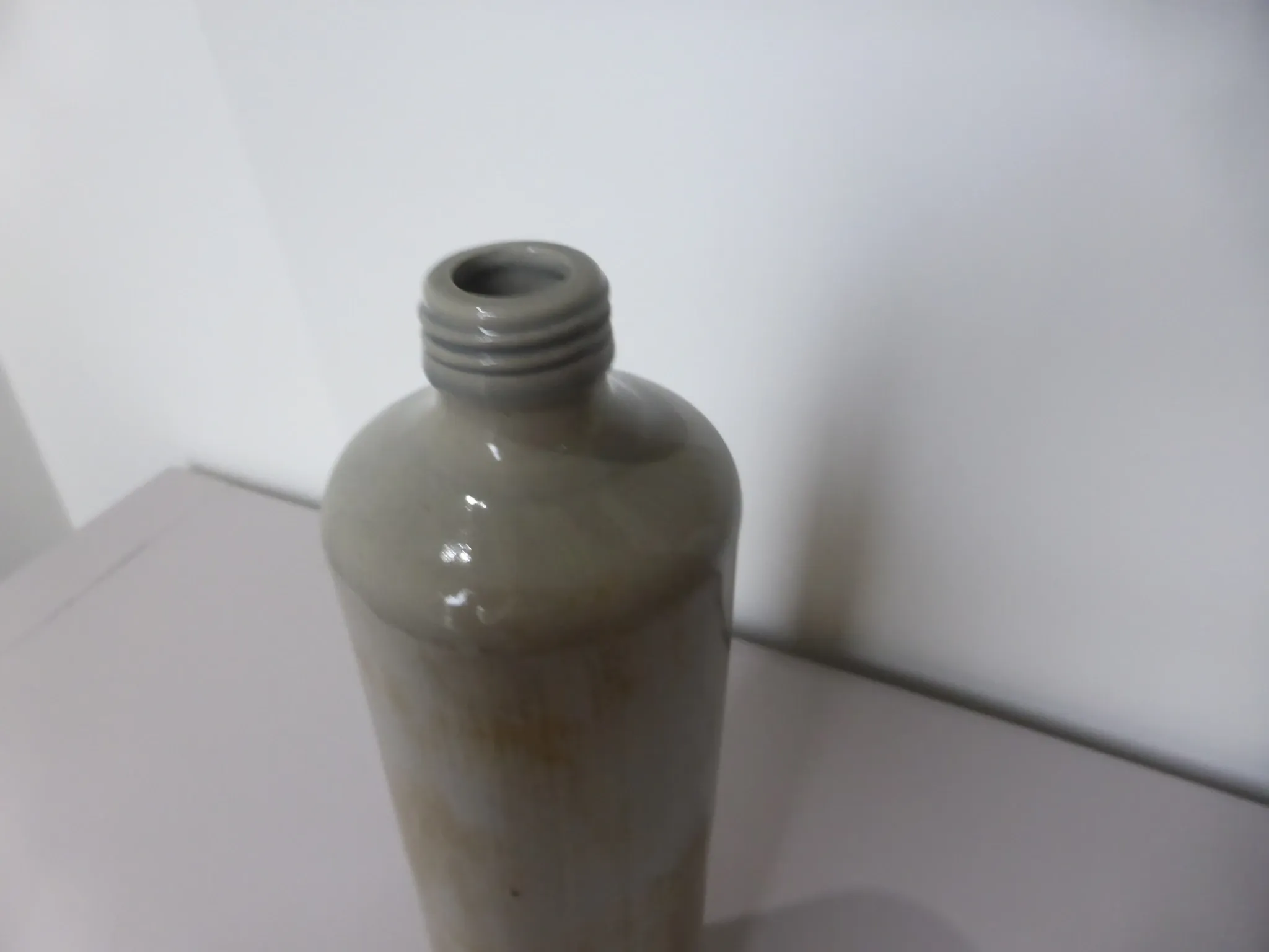 Bouteille en grès vernissé vintage 231134