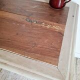 Old wooden desk table