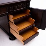 Antique desk from the late 19th century, Western Europe.