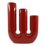 3-necked ceramic vase • space age • Italy • Circa 60/70