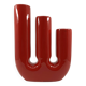 Vase with 3 necks in ceramic • space age • Italy • Circa 60/70