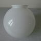 Old Globe Ball Sphere Glass Opaline Lamp Chandelier Light Fixture CD1 Vintage