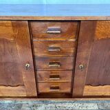 René Gabriel oak sideboard 1950 vintage design