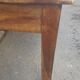 Farm table coffee table with drawers