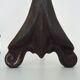 Pair of cast iron fireplace andirons. France, 19th century.