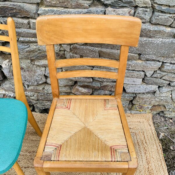 Ensemble de 4 chaises dépareillées