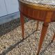 Louis XVI marquetry style hot water bottle table