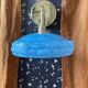 Blue Clichy glass wall lamp