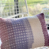 Coussin crochet vintage