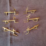 6 gazelle knife holders