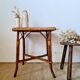 Vintage rattan side table or coffee table – 1960s Riviera style