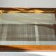 Art deco mirror 1920 wood and silver vintage