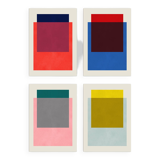4 geometric art prints. Size (50x70cm)