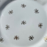 Set of 6 Limoges ULIM flat plates 1950