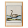 Small poster about the swan, after an old engraving from 1610.
