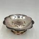Silver-plated butter dish