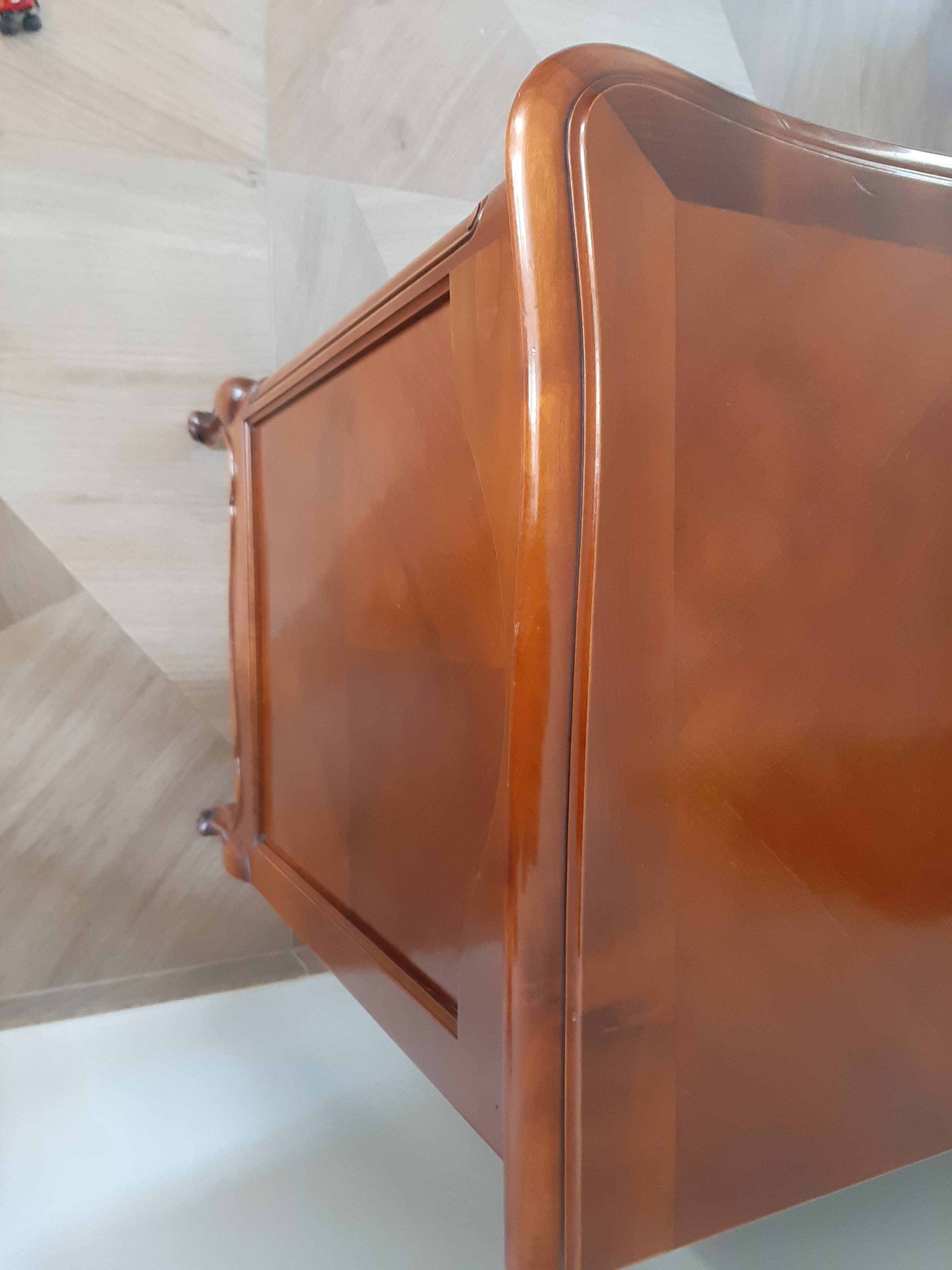 Commode 3 tiroirs style XVI avec 1 serrure