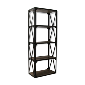 Etagere industrielle metal vintage