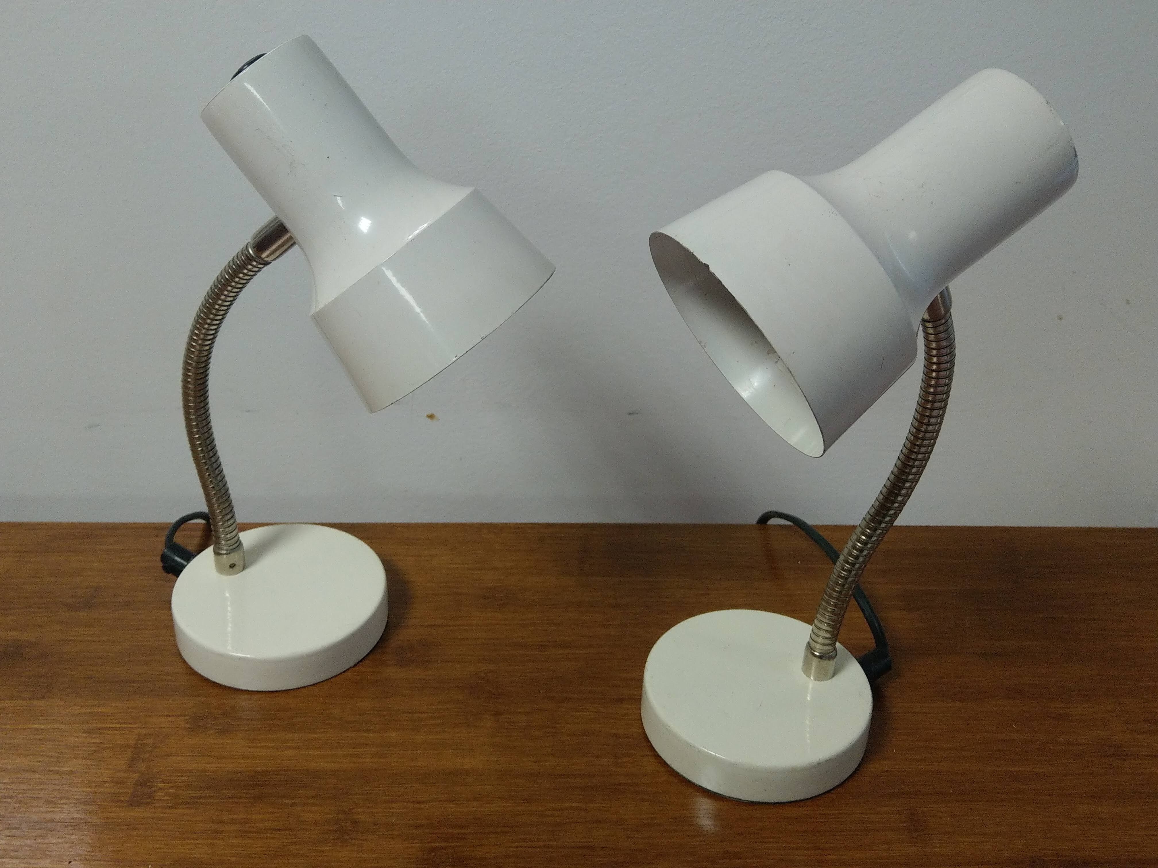Pair of lamps Veb Narva