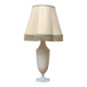 French opaline glass table lamp from the mid-century Sèvres, 1960s.