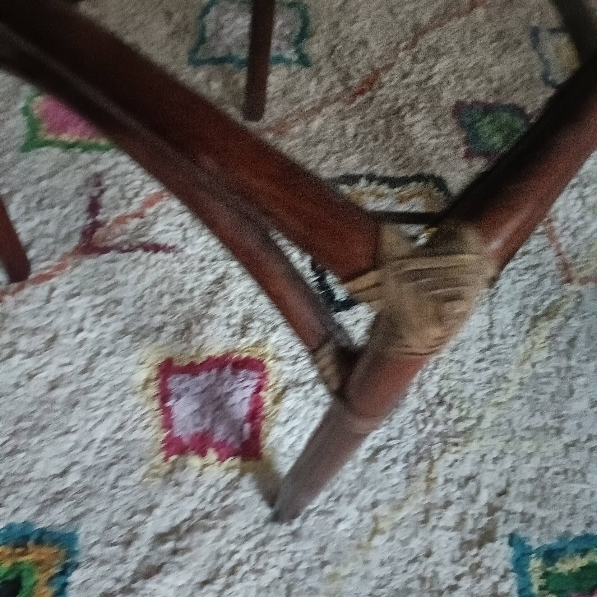 Side table, rattan accent table