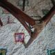 Side table, rattan accent table