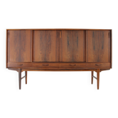 Buffet haut en bois HPHansen des années 1960, Danemark