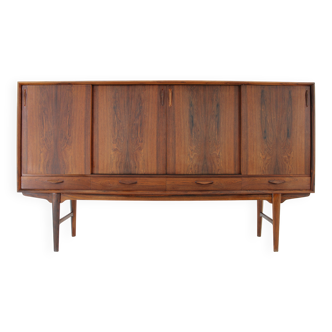 1960s H.P.Hansen Wooden Highboard , Denmark