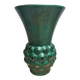 Large Saint-Clément vase model Ananas green – design by Blanche Letalle – vintage piece