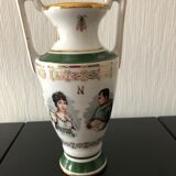Empire style vase - Napoleon and Josephine