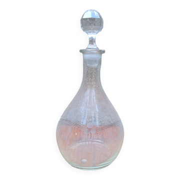 1950s glass carafe