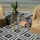 Nested tables in gold metal