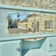 Buffet Mado, restyled, green blue N°84, F&B, vintage, 50s