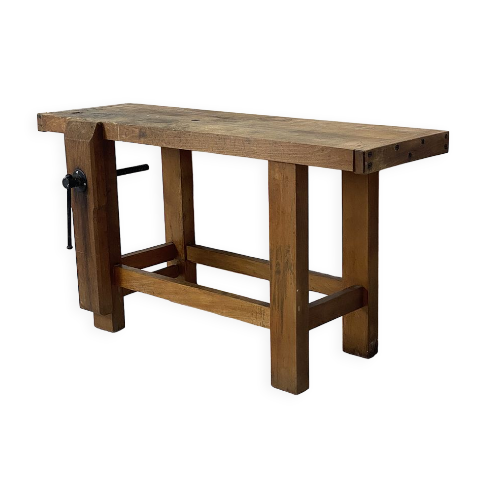 Solid oak workbench