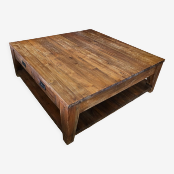 Square coffee table 120×120