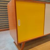 Buffet U 452 Yellow by Jiri Jiroutek for Interier Praha 1960