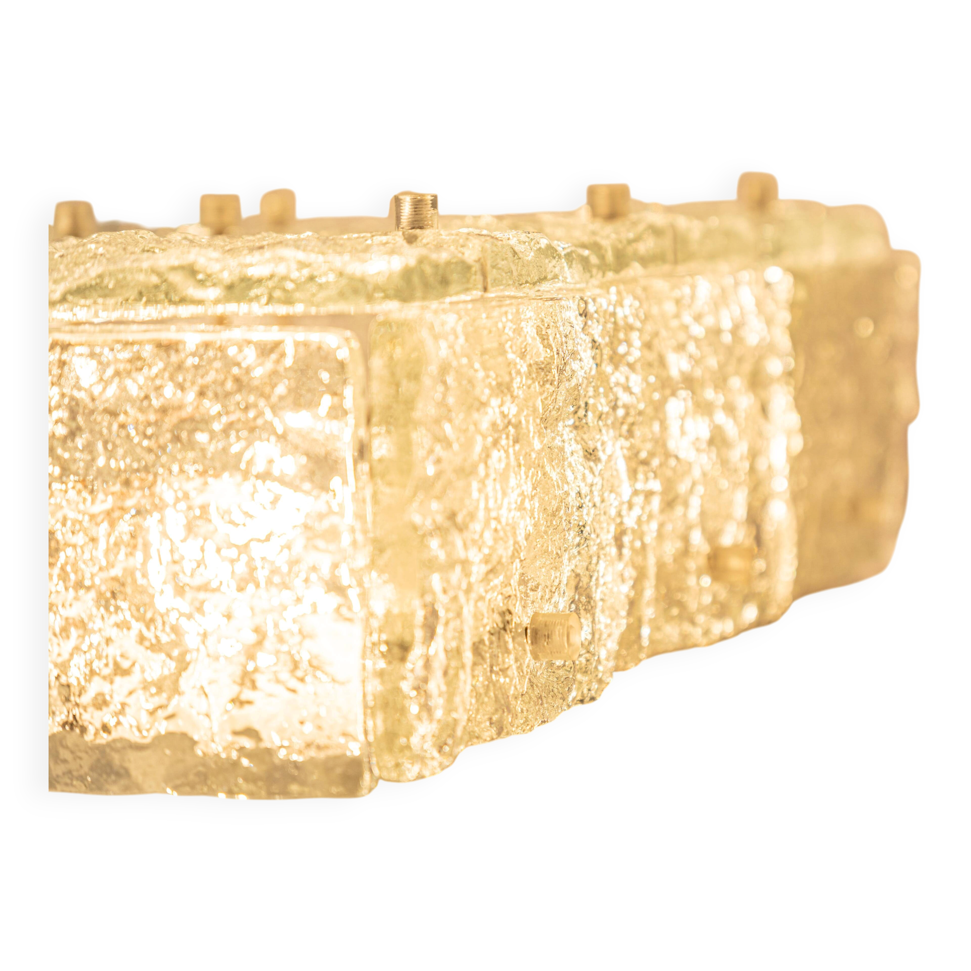 Murano glass ceiling lights by Kalmar, Austria, 1960s