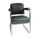 Fauteuil de bureau Roneo skaï des années 60
