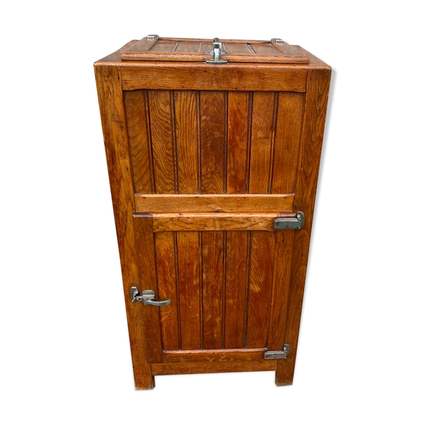 Frigo craft furniture wood oak bar ice cream from the 1930s