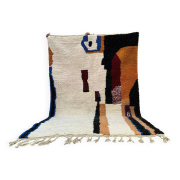Natural handmade Berber rug 3x2 m