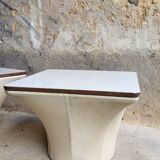 Coffee table / end table Bernard Brunier 1960's