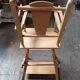 Baby high chair doll toy solid wood dp 1123784