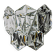 Kinkeldey wall lamp, cut crystals, 2 levels, Germany, 1970
