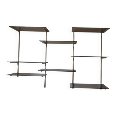 Etagère murale modulaire Ligne Roset. 1970. Space age.