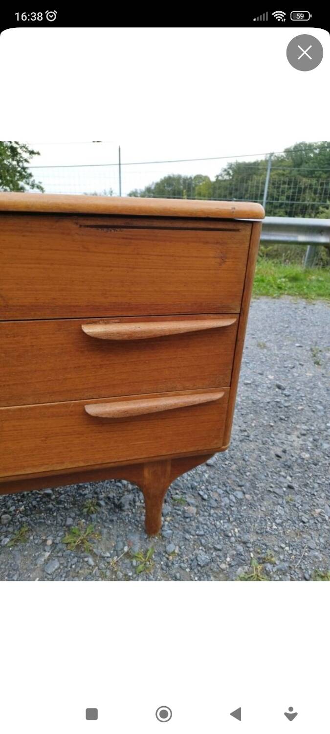 Teak dressing table