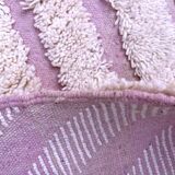 Tapis rose maroccain en laine 200cmx300cm