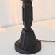 Ancienne lampe Art Déco fer forgé 1920 vintage
