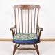 Vintage armchair with cushion