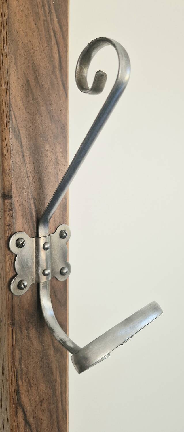 Vestiaire d’entrée style Art Déco  - Époque 1930 - Bois et métal