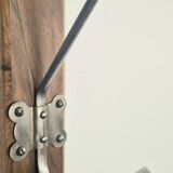 Vestiaire d’entrée style Art Déco  - Époque 1930 - Bois et métal